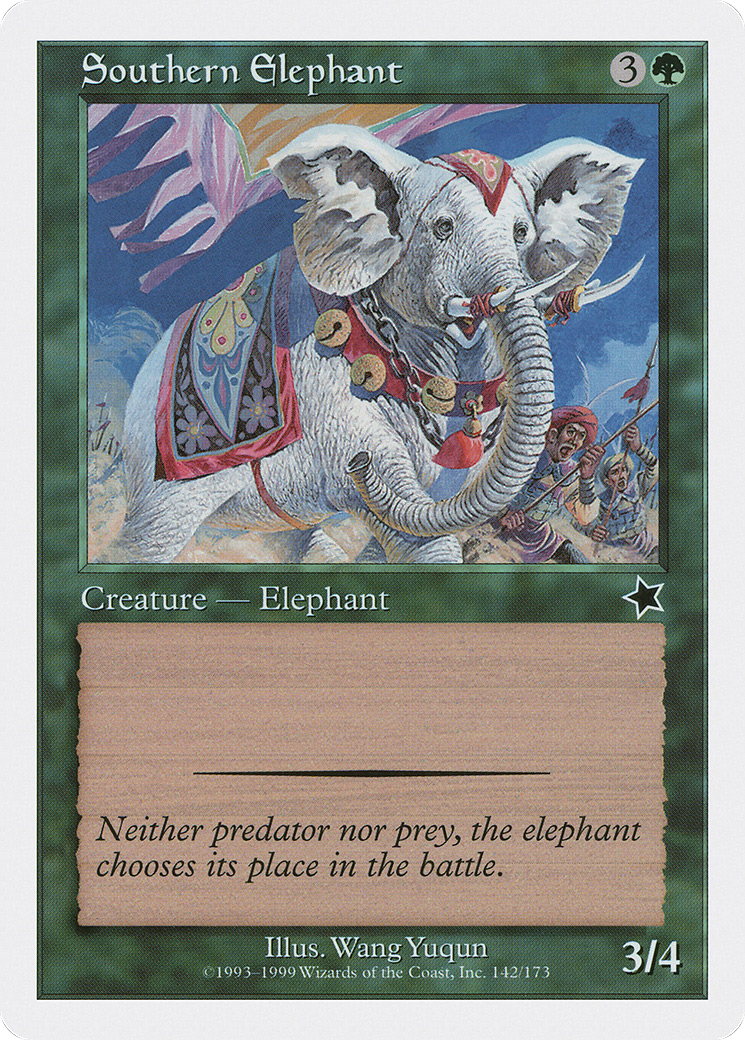 Southern Elephant (S99-142)