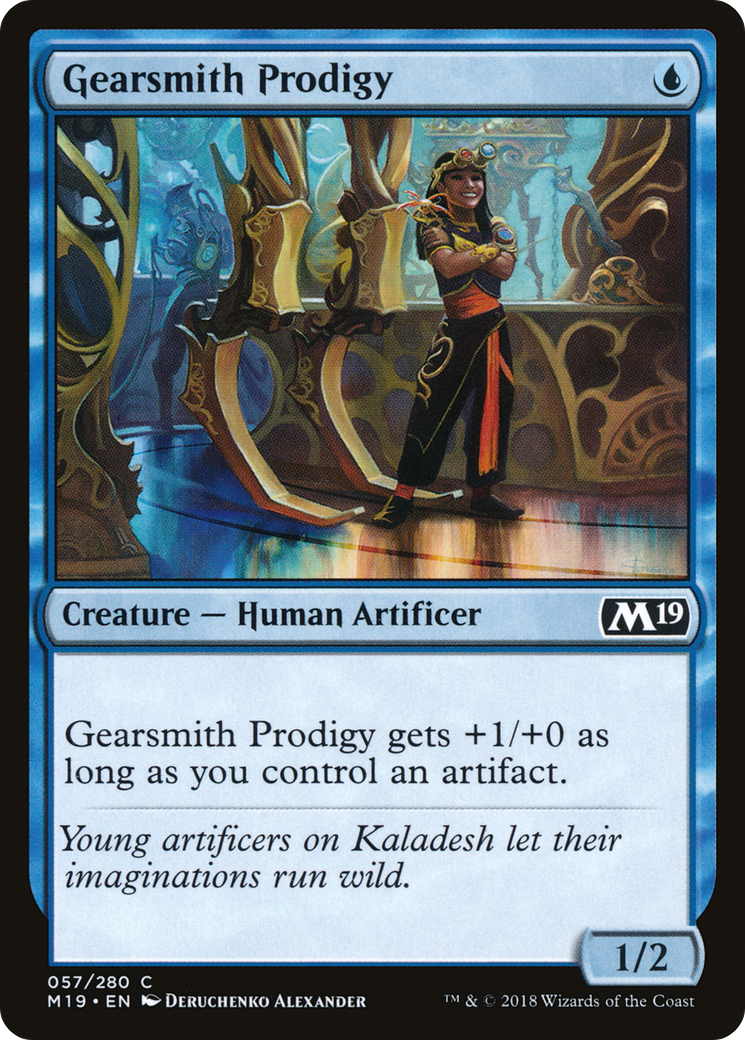 Gearsmith Prodigy (M19-057) (Foil)