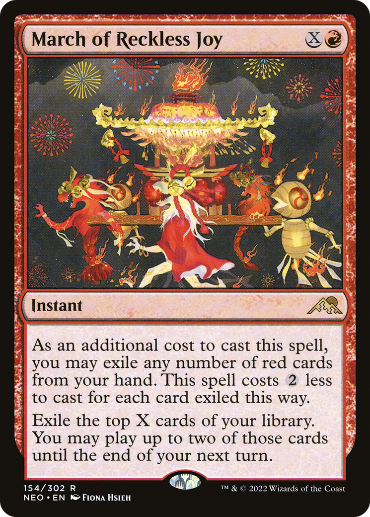 March of Reckless Joy (NEO-154)