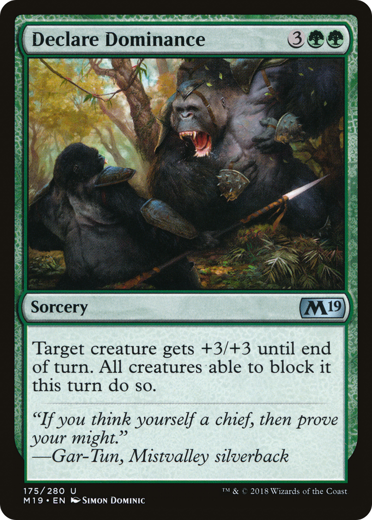 Declare Dominance (M19-175) (Foil)