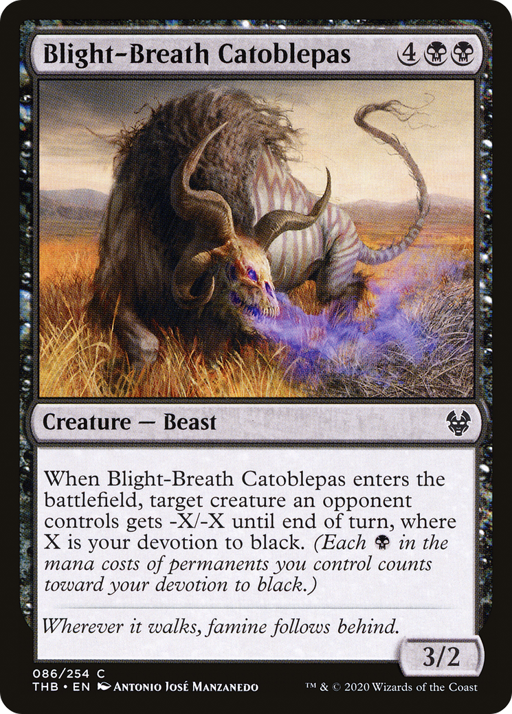 Blight-Breath Catoblepas (THB-086)