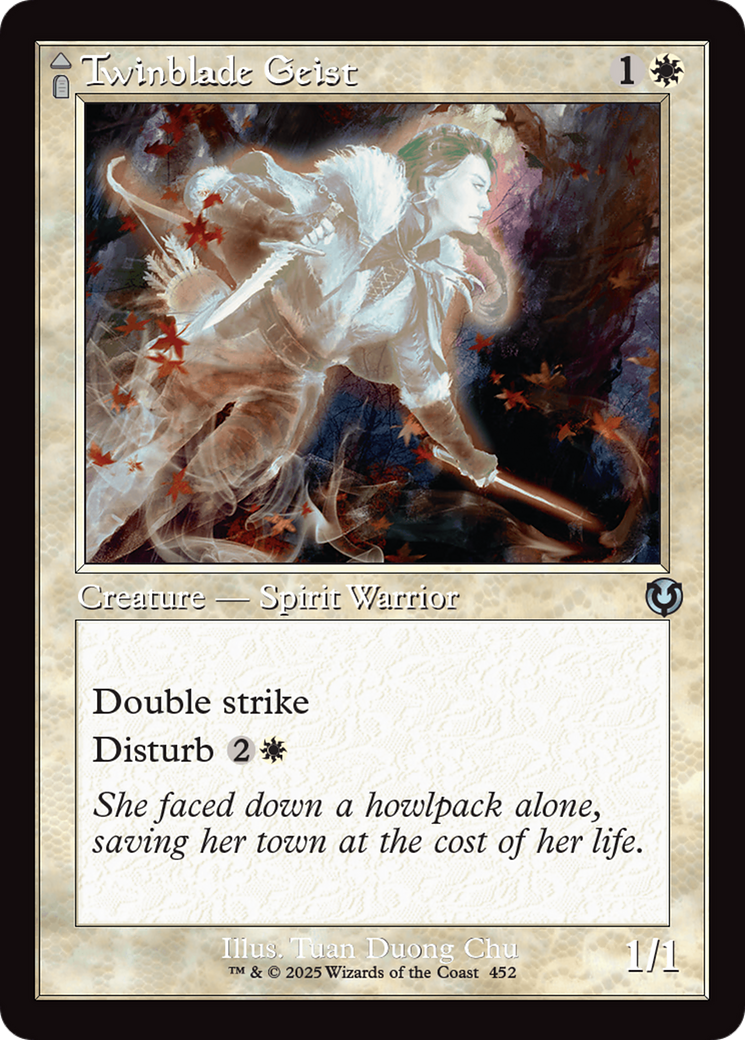 Twinblade Geist // Twinblade Invocation (INR-452) (Foil)