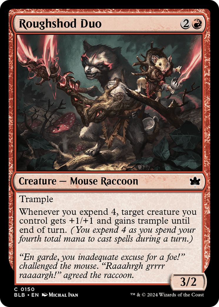 Roughshod Duo (BLB-150) (Foil)