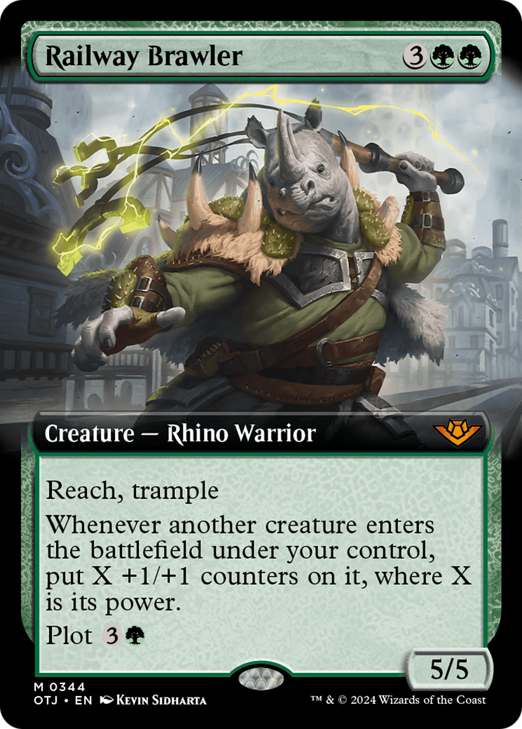Railway Brawler (OTJ-344) (Extended Art)