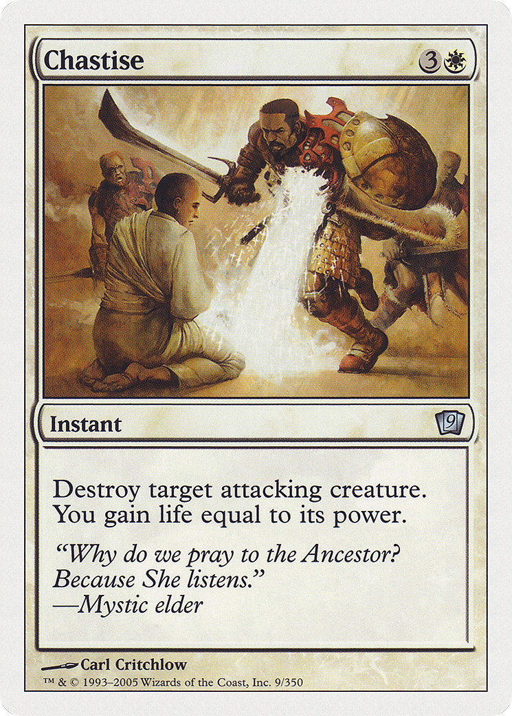 Chastise (9ED-009★) (Foil)