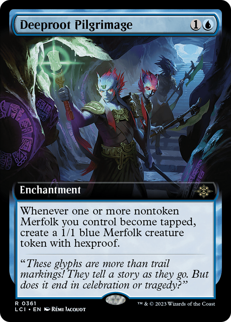 Deeproot Pilgrimage (LCI-361) (Extended Art) (Foil)
