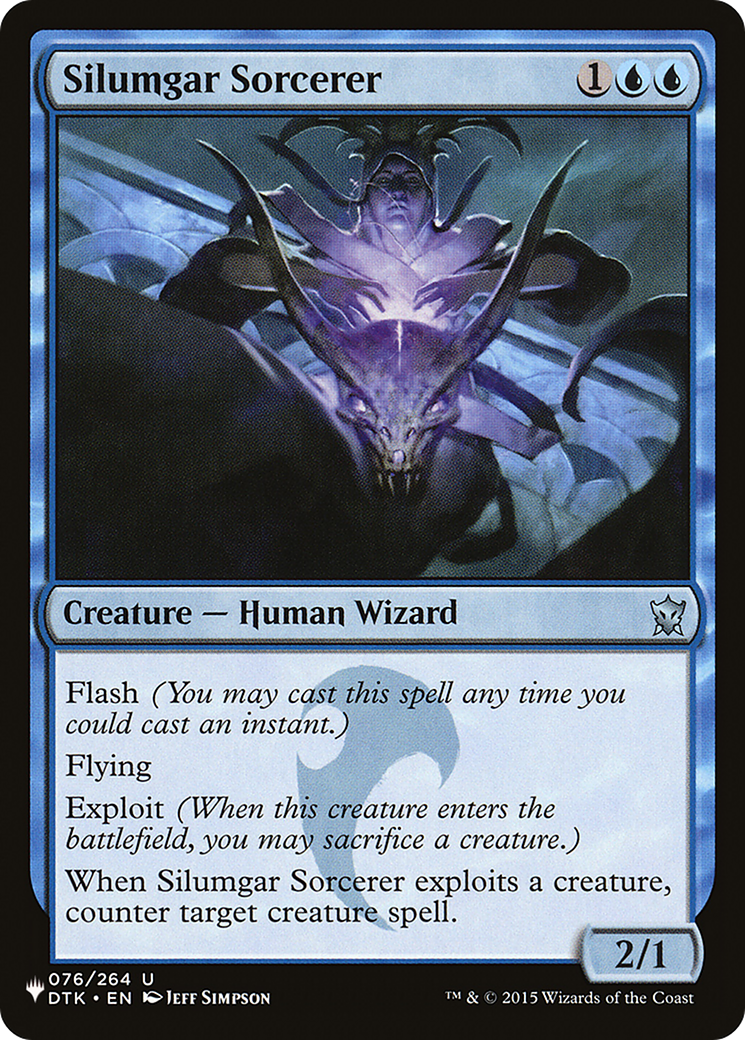 Silumgar Sorcerer (LIST-DTK-76)