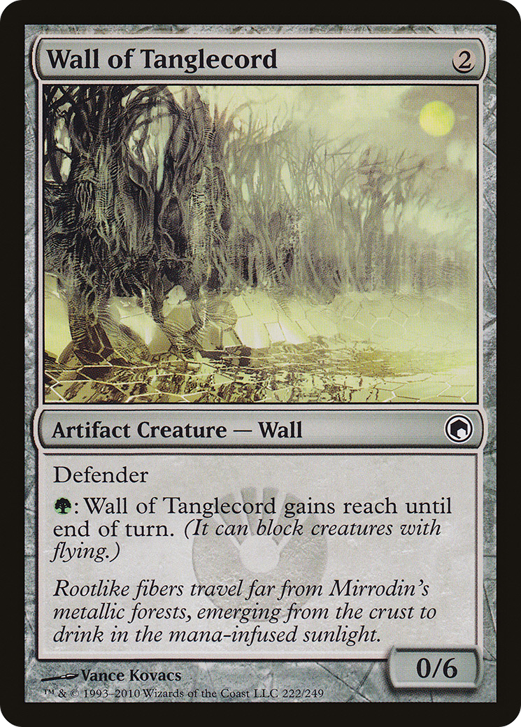 Wall of Tanglecord (SOM-222) (Foil)