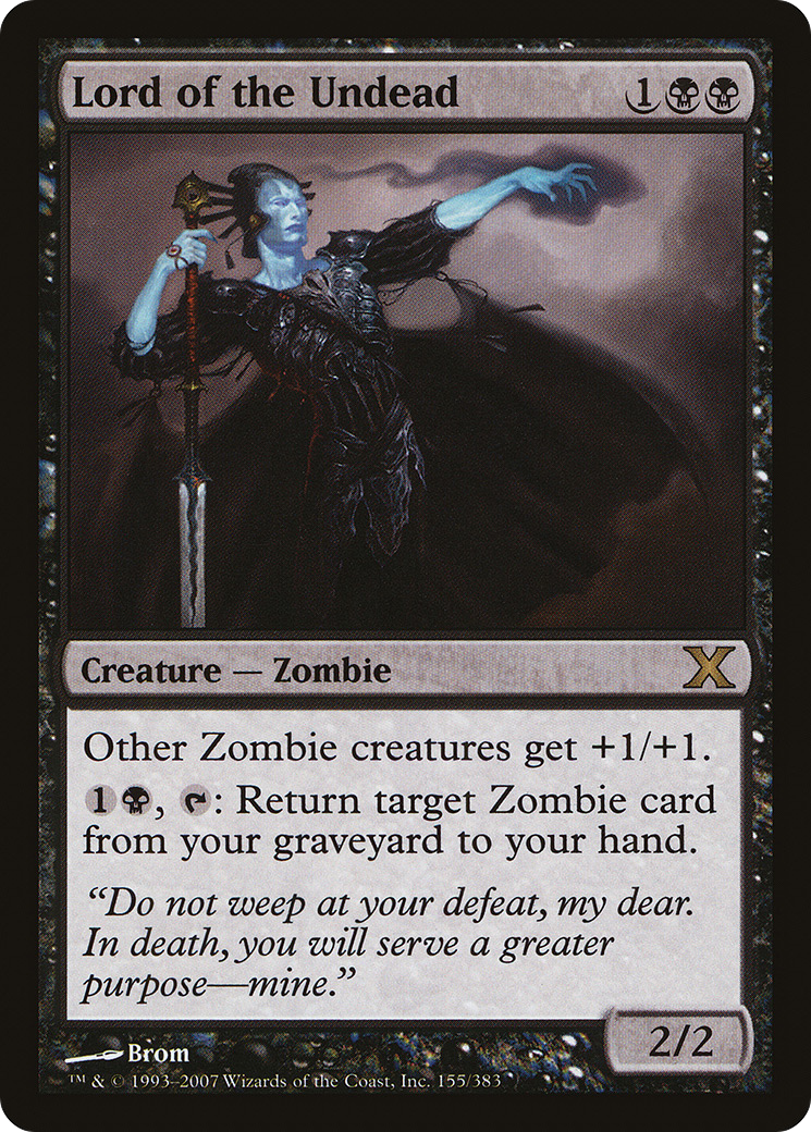 Lord of the Undead (10E-155) (Foil)