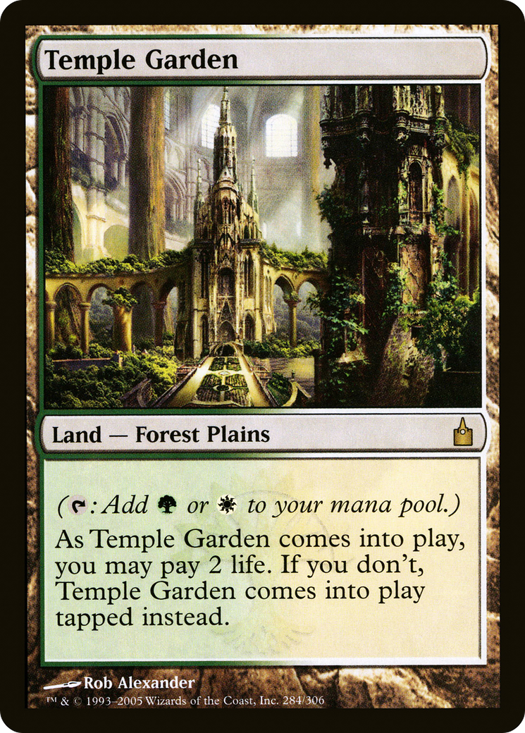 Temple Garden (RAV-284) (Foil)