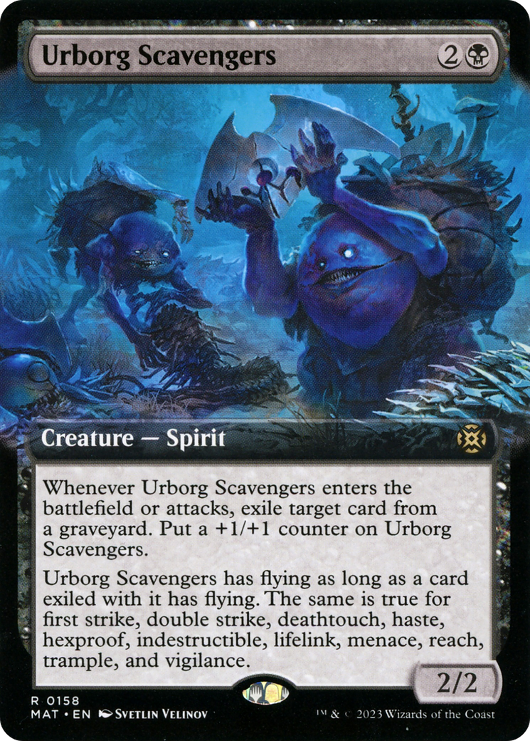 Urborg Scavengers (MAT-158) (Extended Art) (Foil)