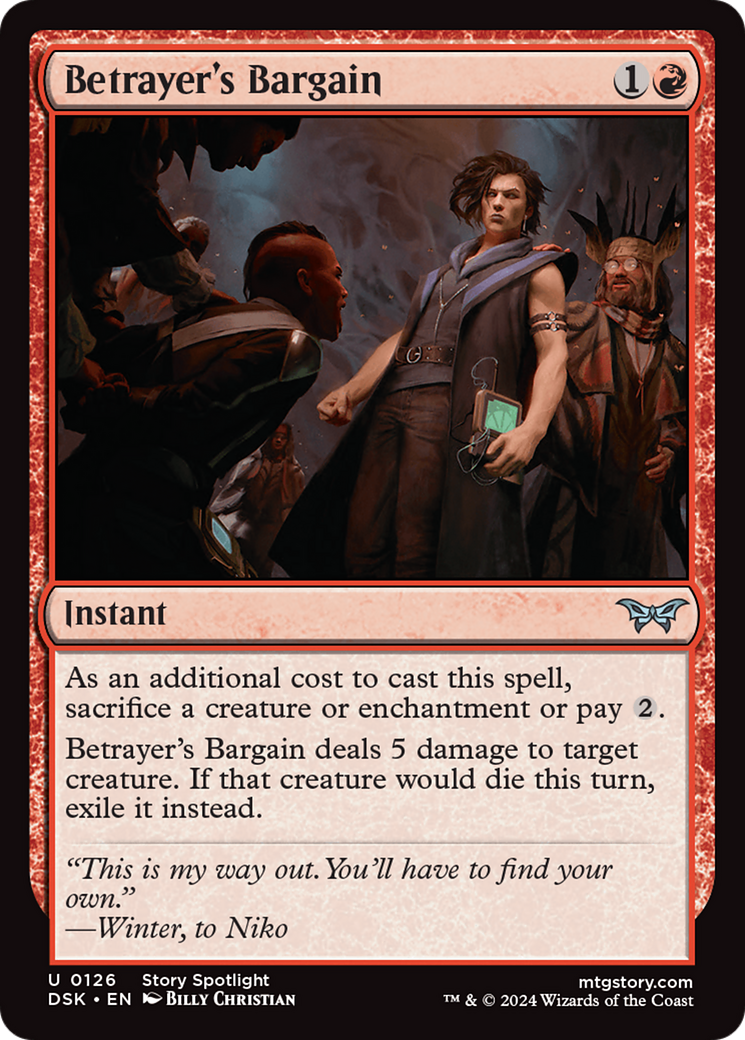 Betrayer's Bargain (DSK-126)