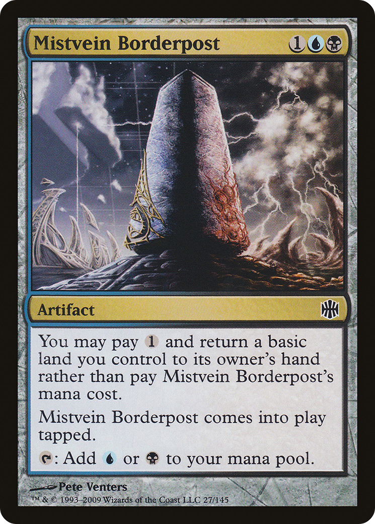 Mistvein Borderpost (ARB-027) (Foil)