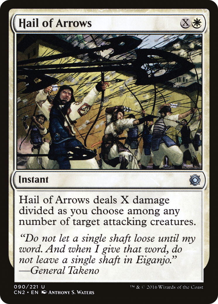 Hail of Arrows (CN2-090) (Foil)