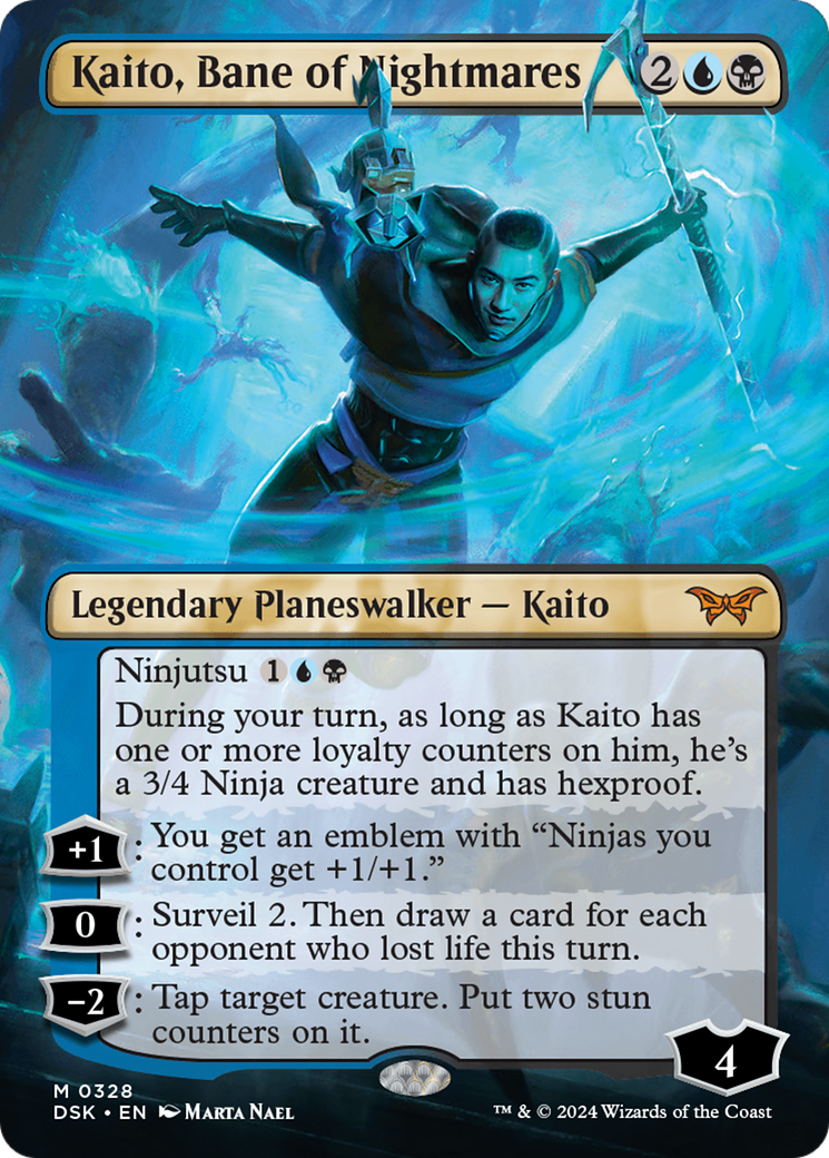 Kaito, Bane of Nightmares (DSK-328) (Borderless)