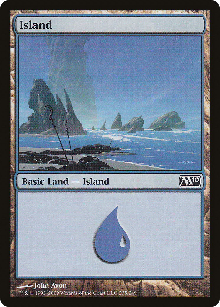 Island (M10-235) (Foil)