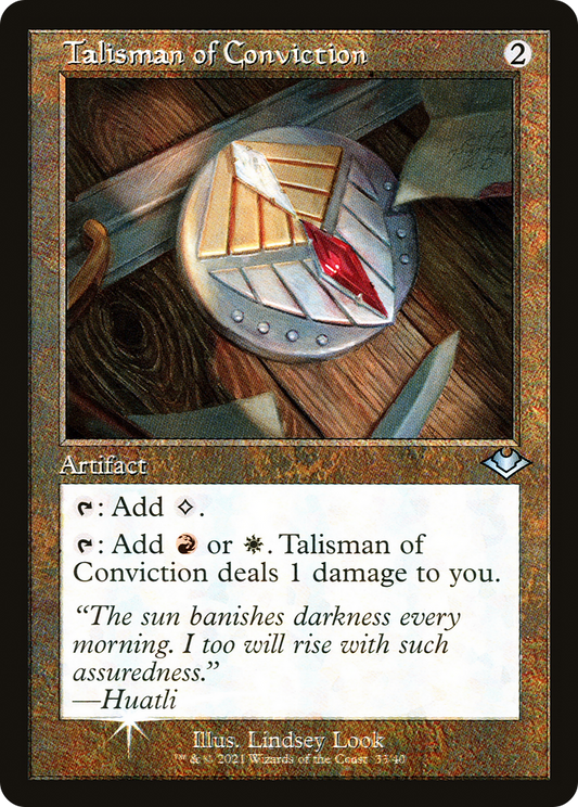 Talisman of Conviction (H1R-033) (Foil)