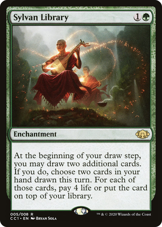 Sylvan Library (CC1-005) (Foil)