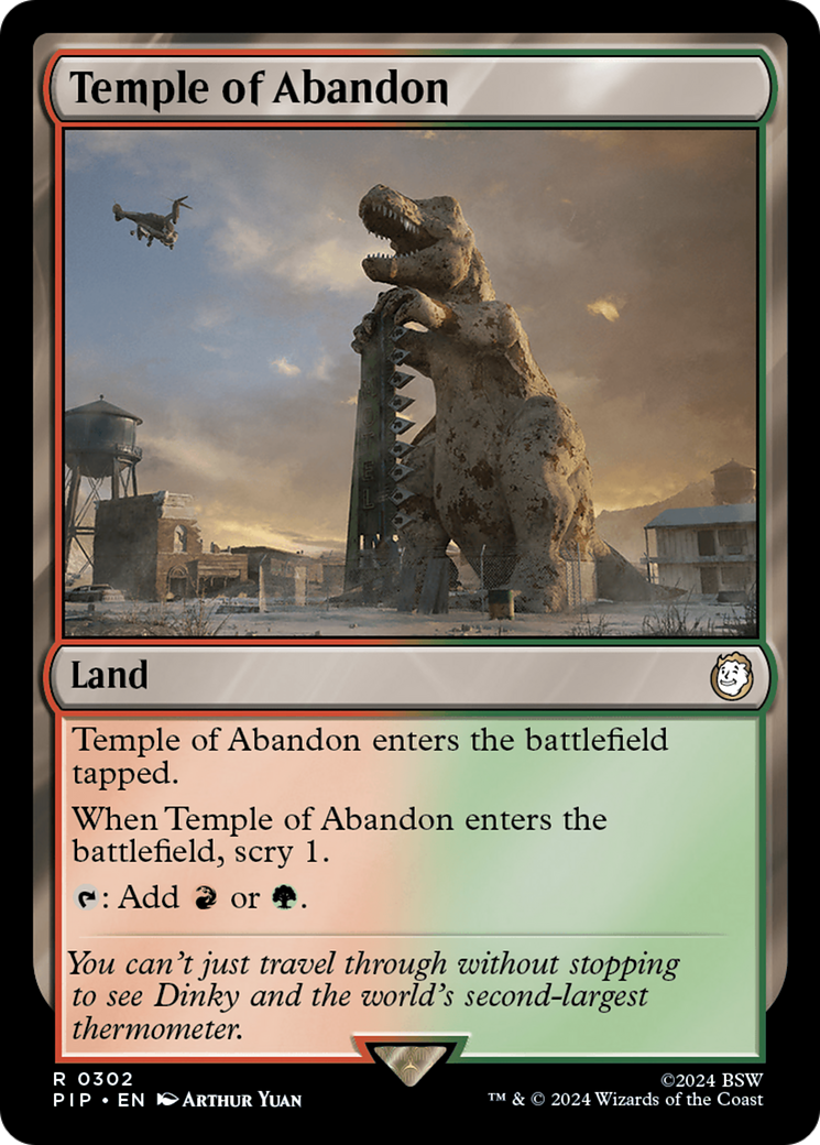 Temple of Abandon (PIP-302) (Foil)