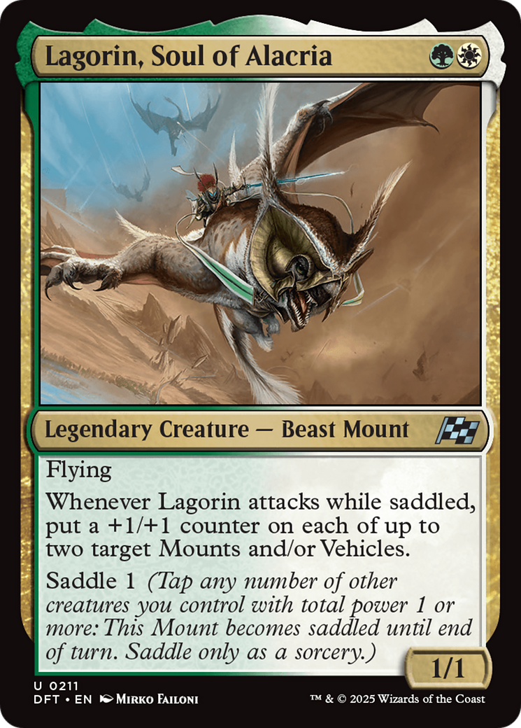 Lagorin, Soul of Alacria (DFT-211) (Foil)
