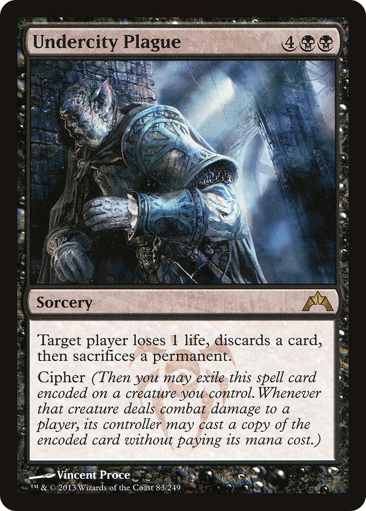 Undercity Plague (GTC-083) (Foil)
