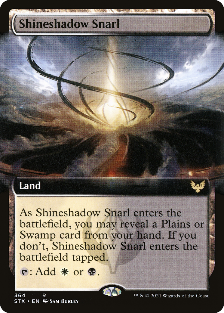 Shineshadow Snarl (STX-364) (Extended Art) (Foil)