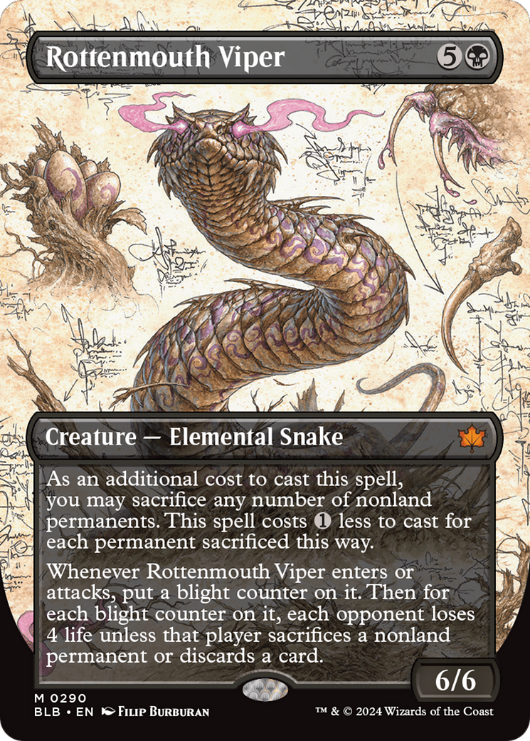 Rottenmouth Viper (BLB-290) (Showcase) (Borderless)