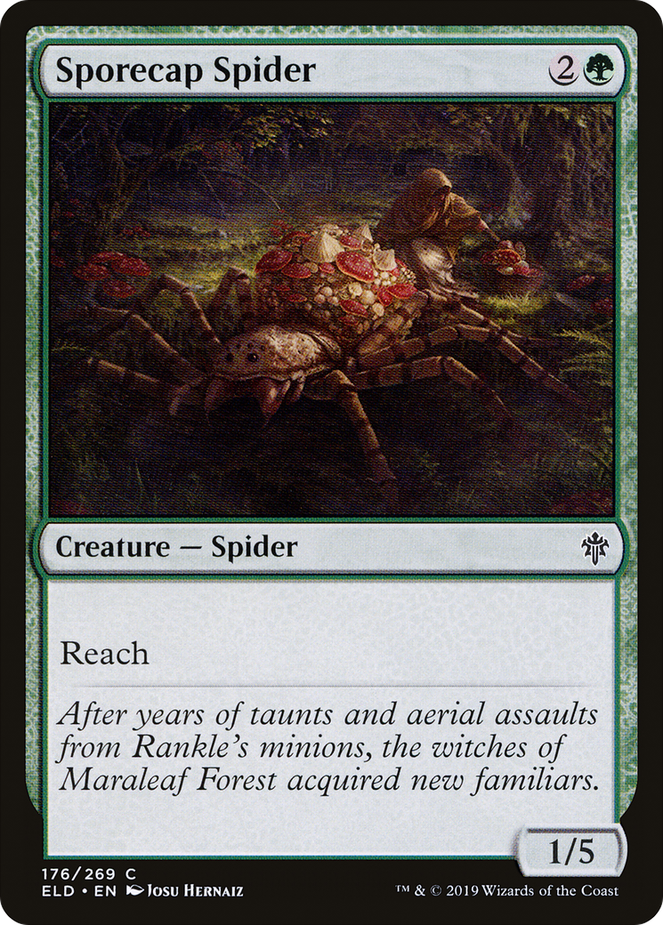 Sporecap Spider (ELD-176) (Foil)