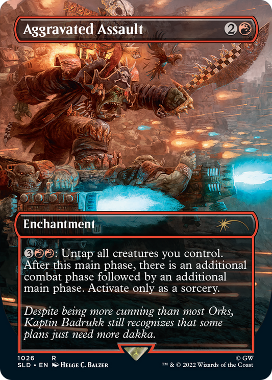 Aggravated Assault (SLD-1026) (Borderless) (Foil)