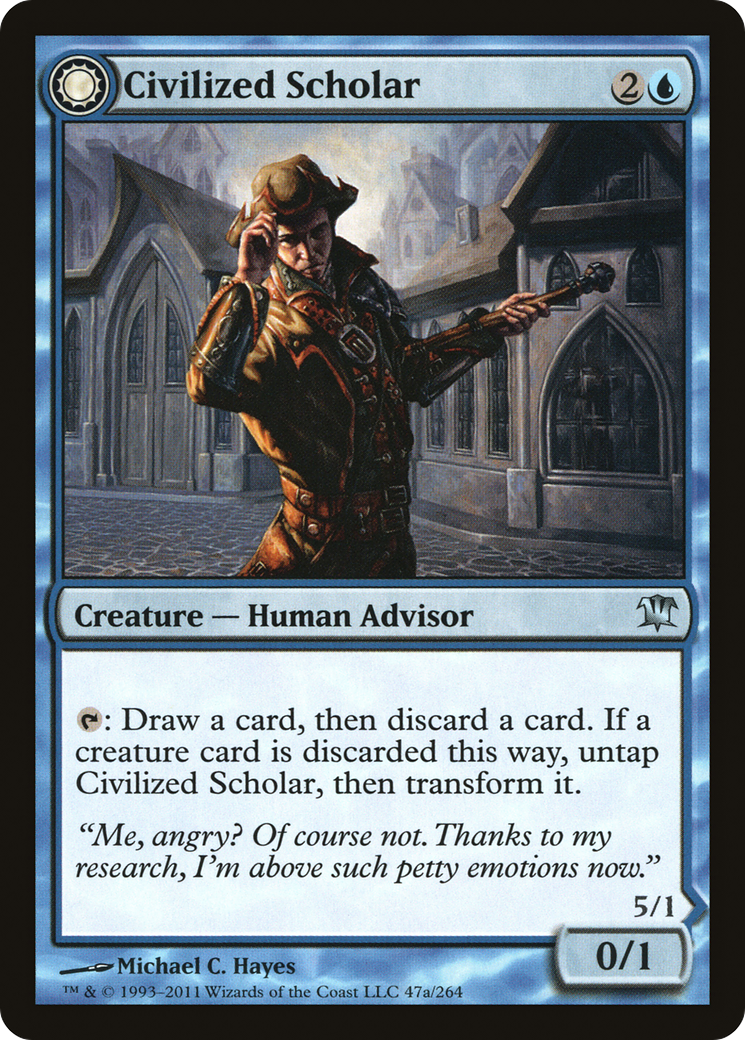 Civilized Scholar // Homicidal Brute (ISD-047) (Foil)