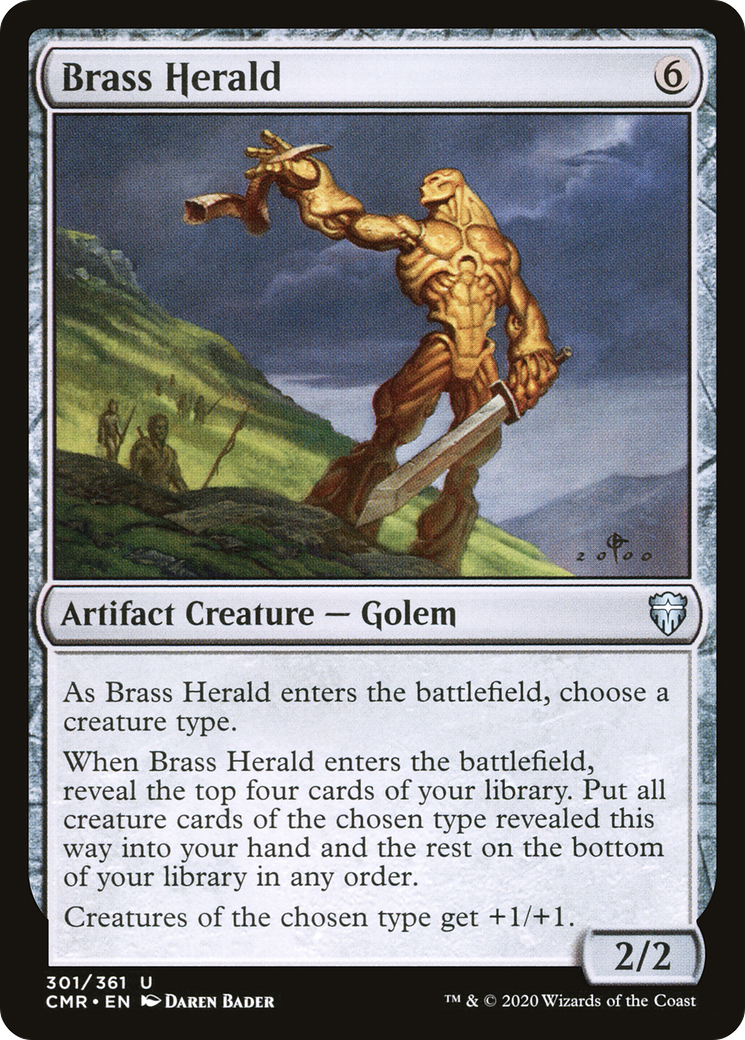 Brass Herald (CMR-301) (Foil)