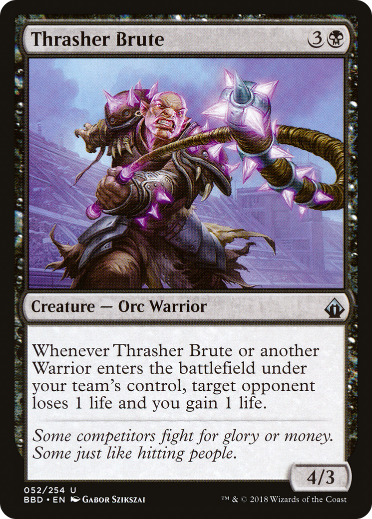 Thrasher Brute (BBD-052) (Foil)