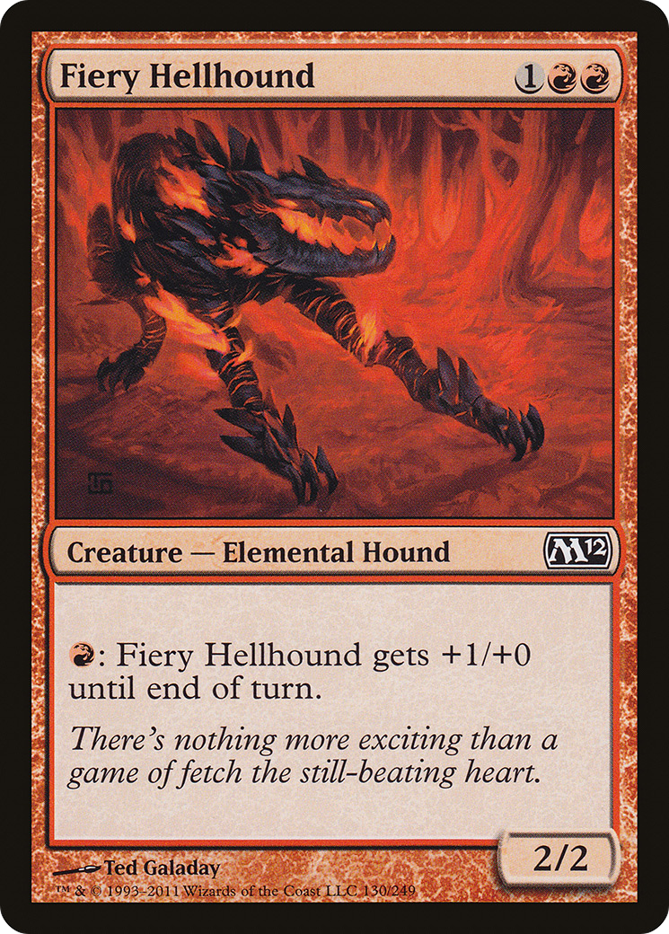 Fiery Hellhound (M12-130)
