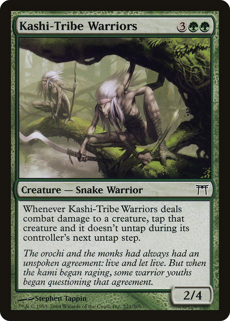 Kashi-Tribe Warriors (CHK-221) (Foil)