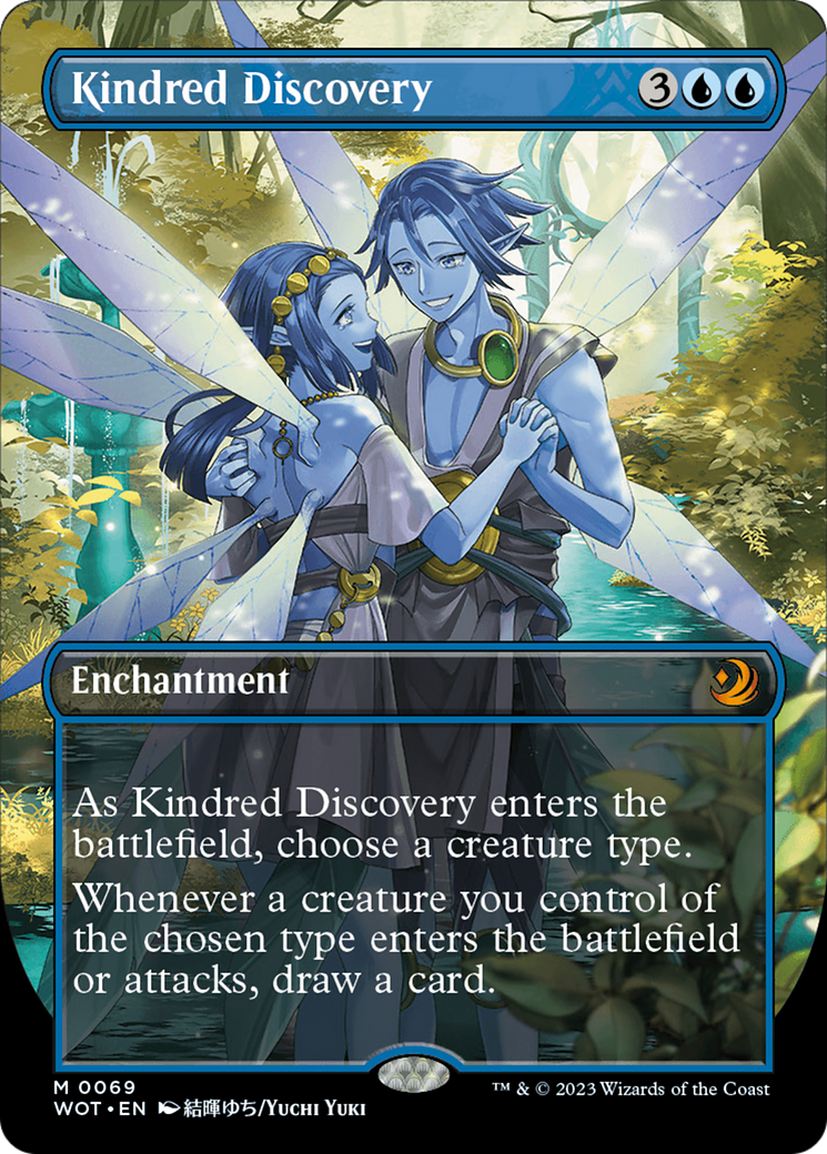 Kindred Discovery (WOT-069) (Borderless) (Foil)