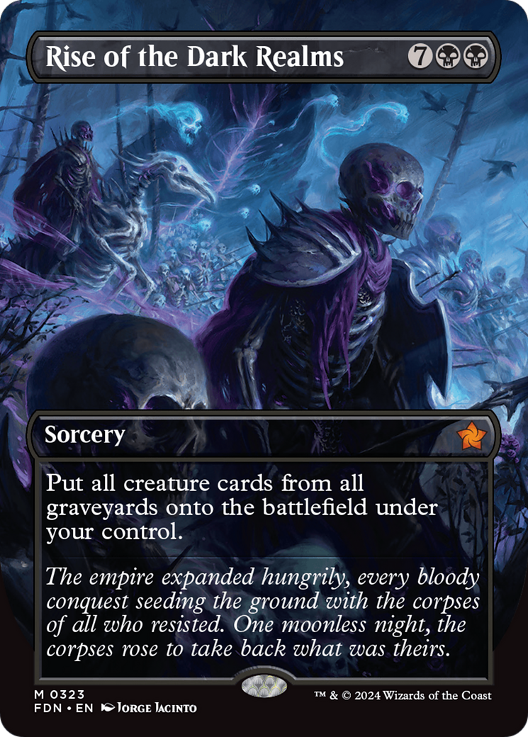 Rise of the Dark Realms (FDN-323) (Borderless)