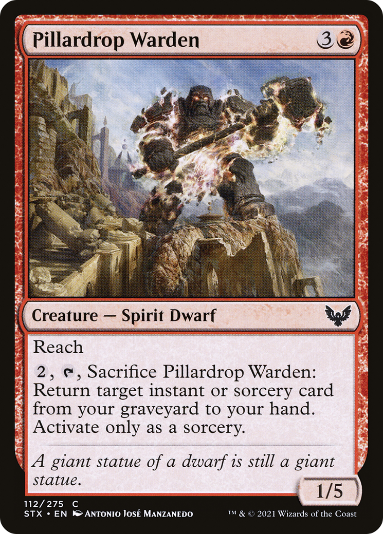 Pillardrop Warden (STX-112)