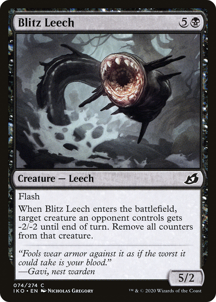 Blitz Leech (IKO-074)