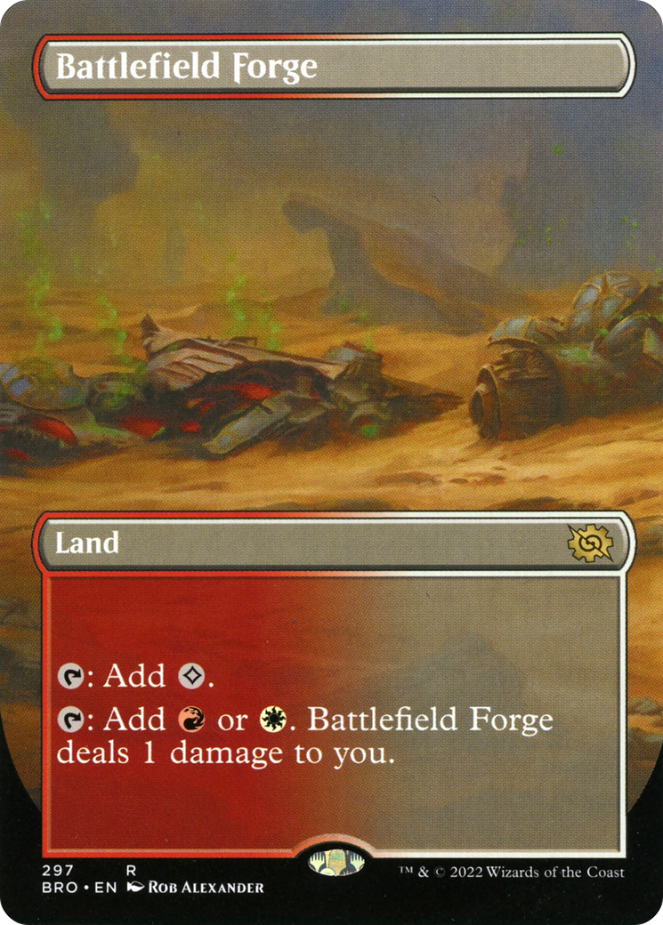Battlefield Forge (BRO-297) (Borderless) (Foil)