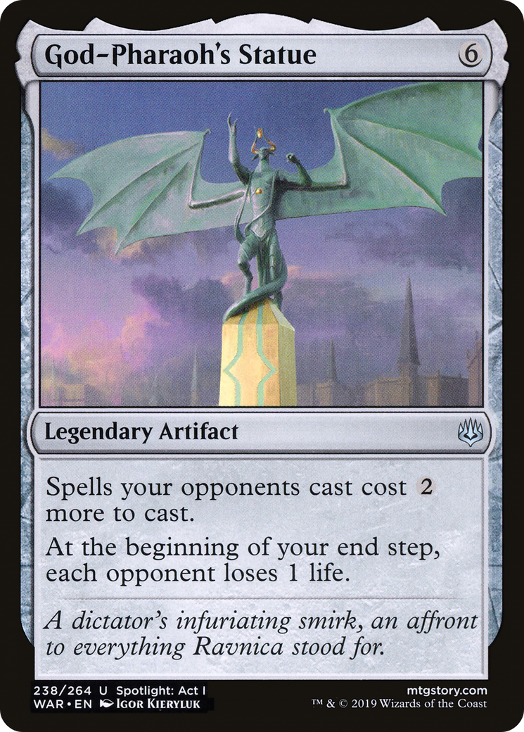 God-Pharaoh's Statue (WAR-238)