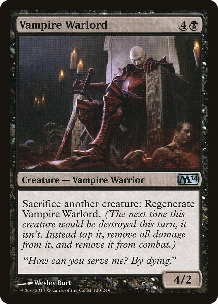 Vampire Warlord (M14-120) (Foil)