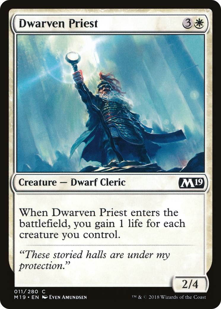 Dwarven Priest (M19-011)