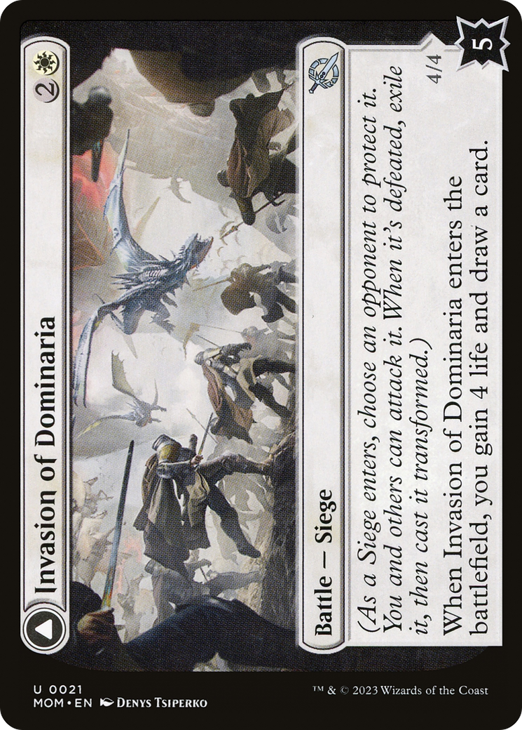 Invasion of Dominaria // Serra Faithkeeper (MOM-021) (Foil)