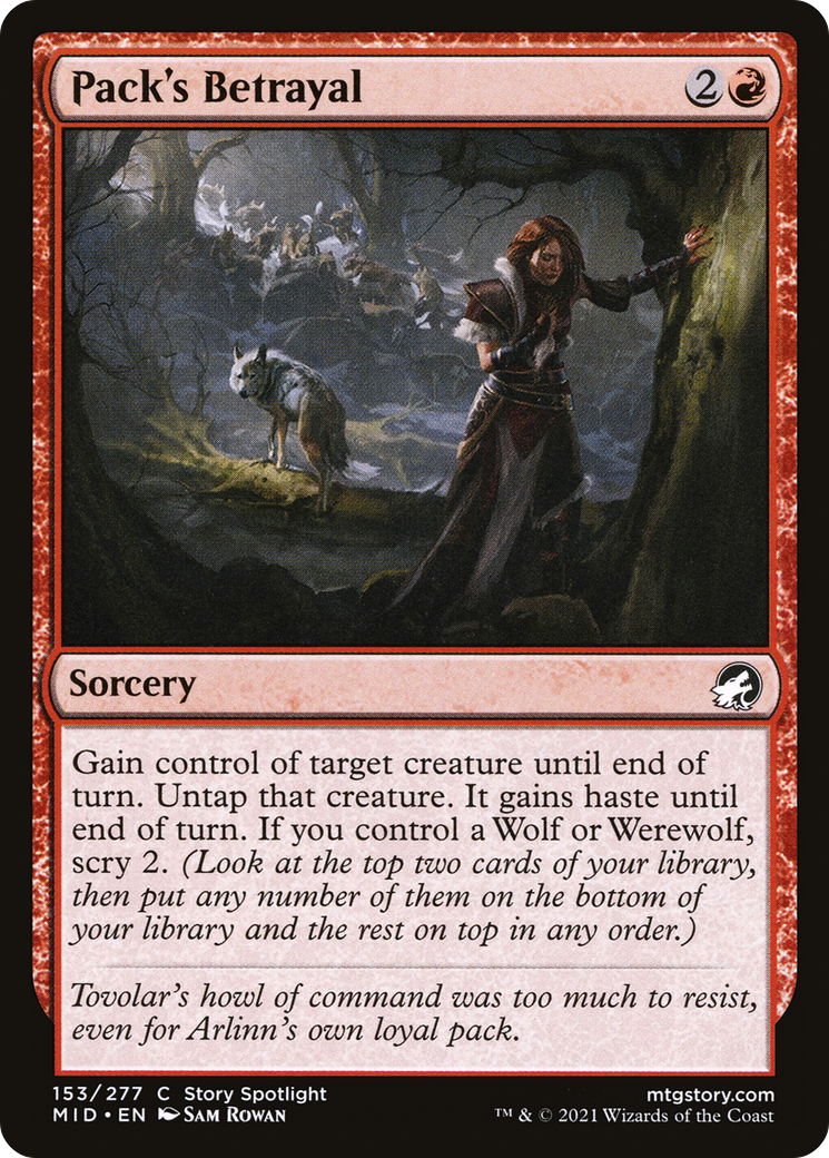 Pack's Betrayal (MID-153)