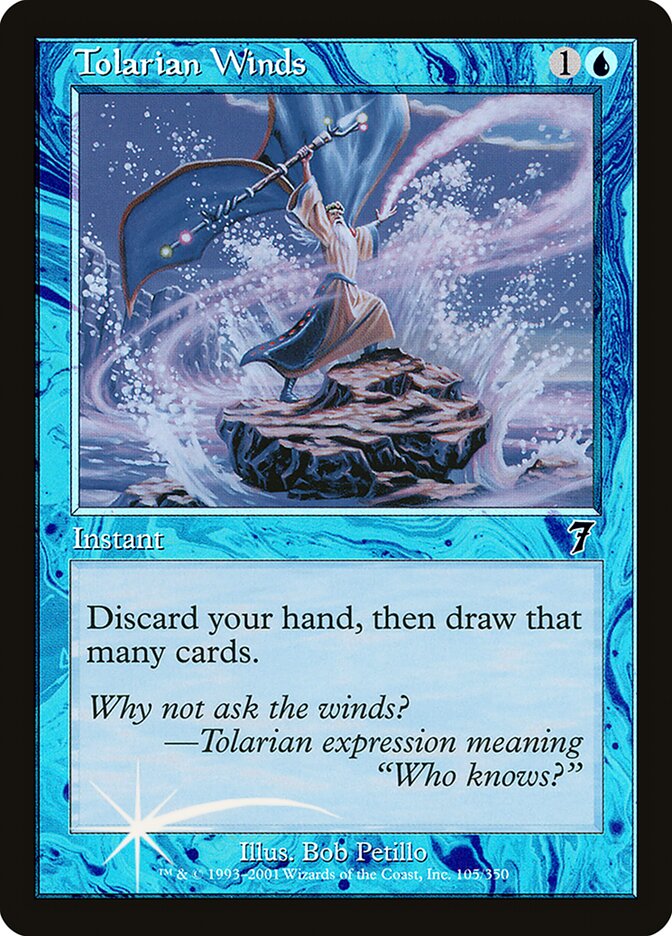 Tolarian Winds (7ED-105★) (Foil)