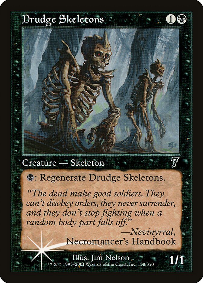 Drudge Skeletons (7ED-130★) (Foil)