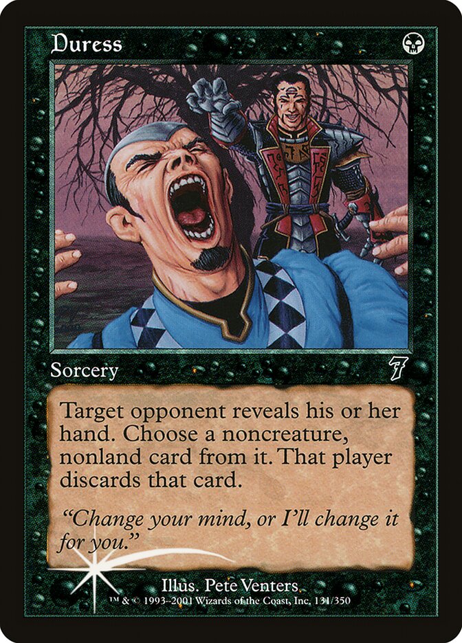 Duress (7ED-131★) (Foil)
