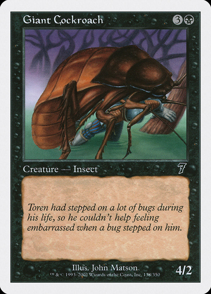 Giant Cockroach (7ED-138)