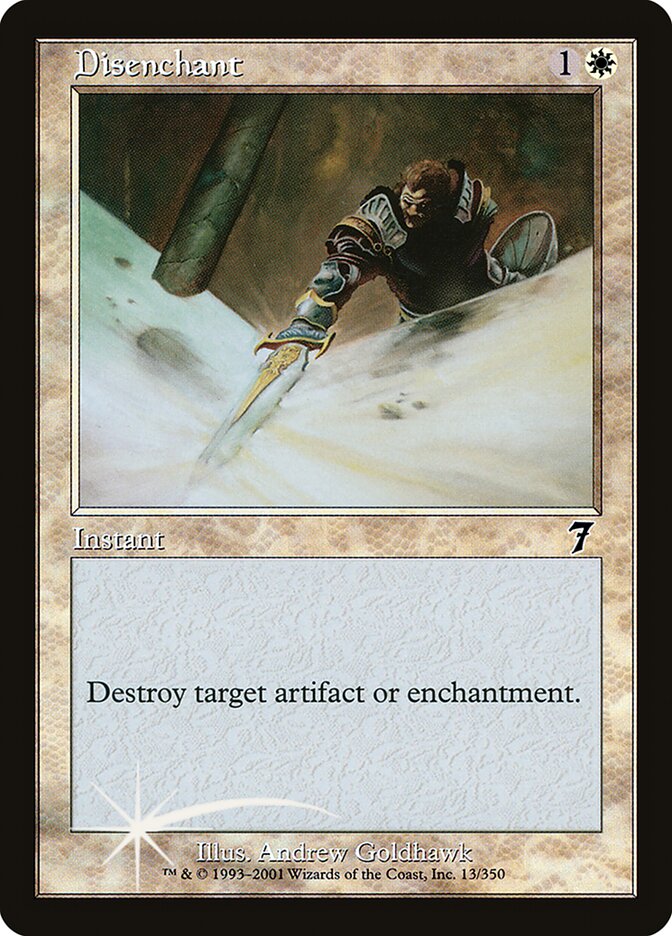 Disenchant (7ED-013★) (Foil)