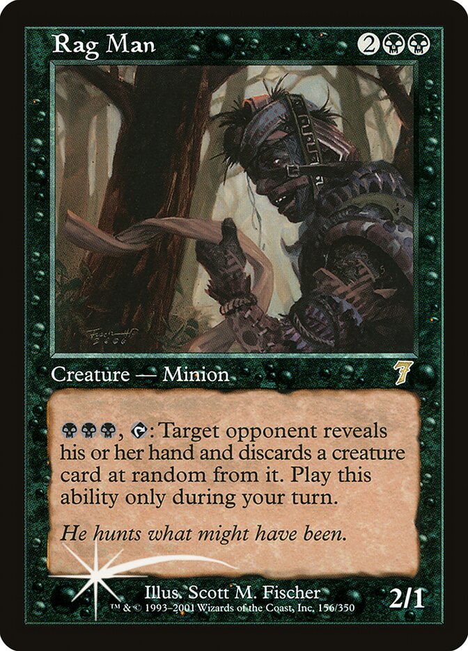Rag Man (7ED-156★) (Foil)